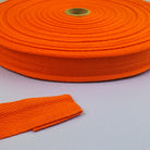 Rug Binding Tape 25mm orange close up