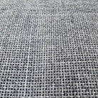 Grey Primary Rug Tufting Fabric close up of fibres and texture