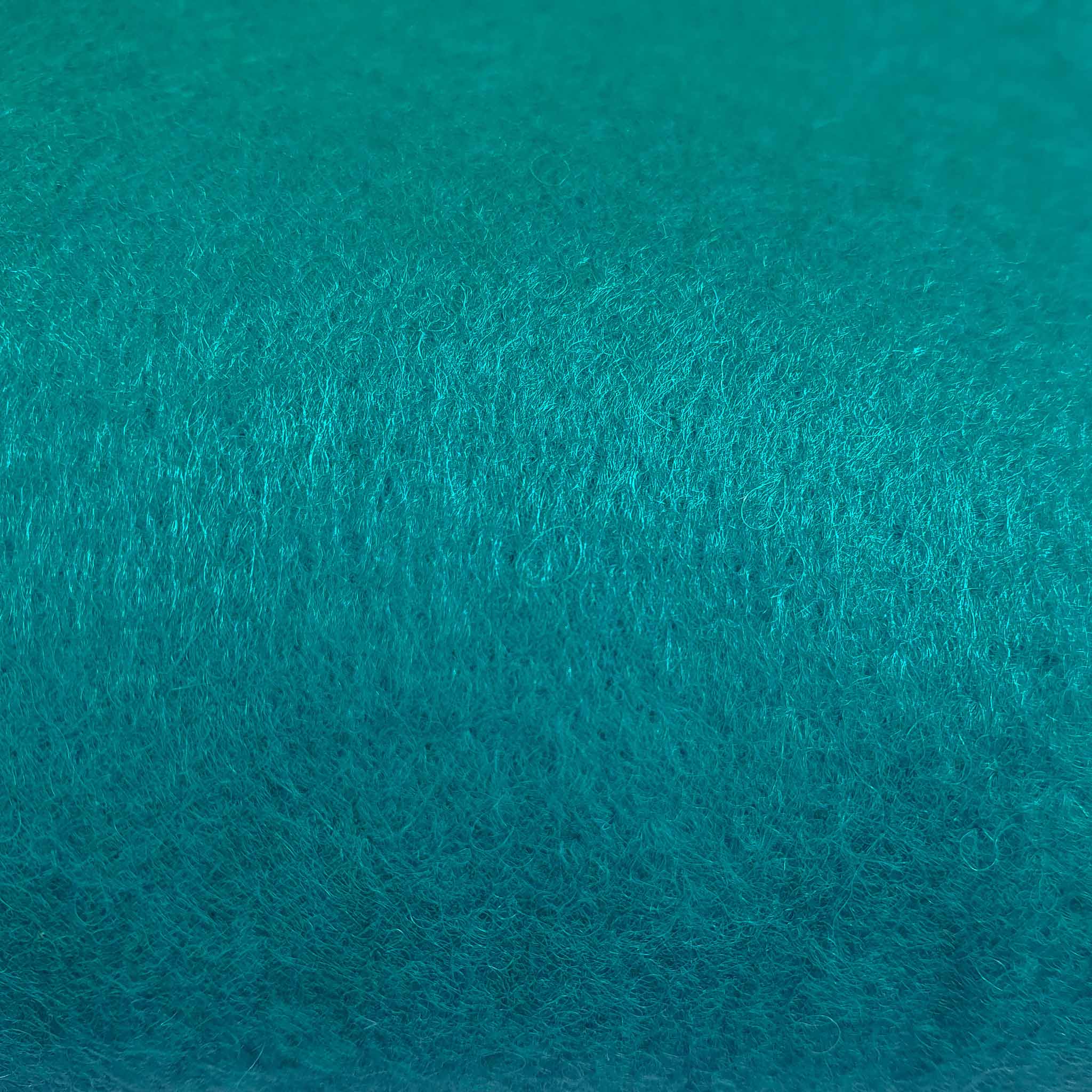 Wool Viscose Felt close up Caribbean