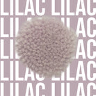 Tuftbox Rug Wool PomPom Swatch Lilac