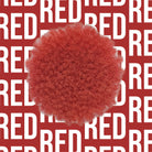 Tuftbox Rug Wool PomPom Swatch Red